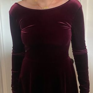Velvet dress